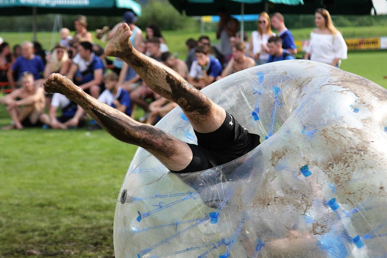 משחקי ספורט לילדים באבל בול | BUBBLE BALL